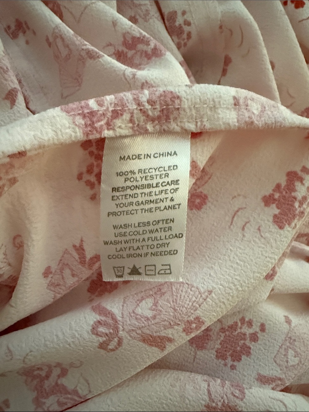 Hill House Nap Dress | Original Valentine’s Print | Pristine Sz Medium - Picture 5 of 6